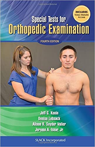 Special Tests for Orthopedic Examination (4th Edition) BYKonin - Html to Pdf